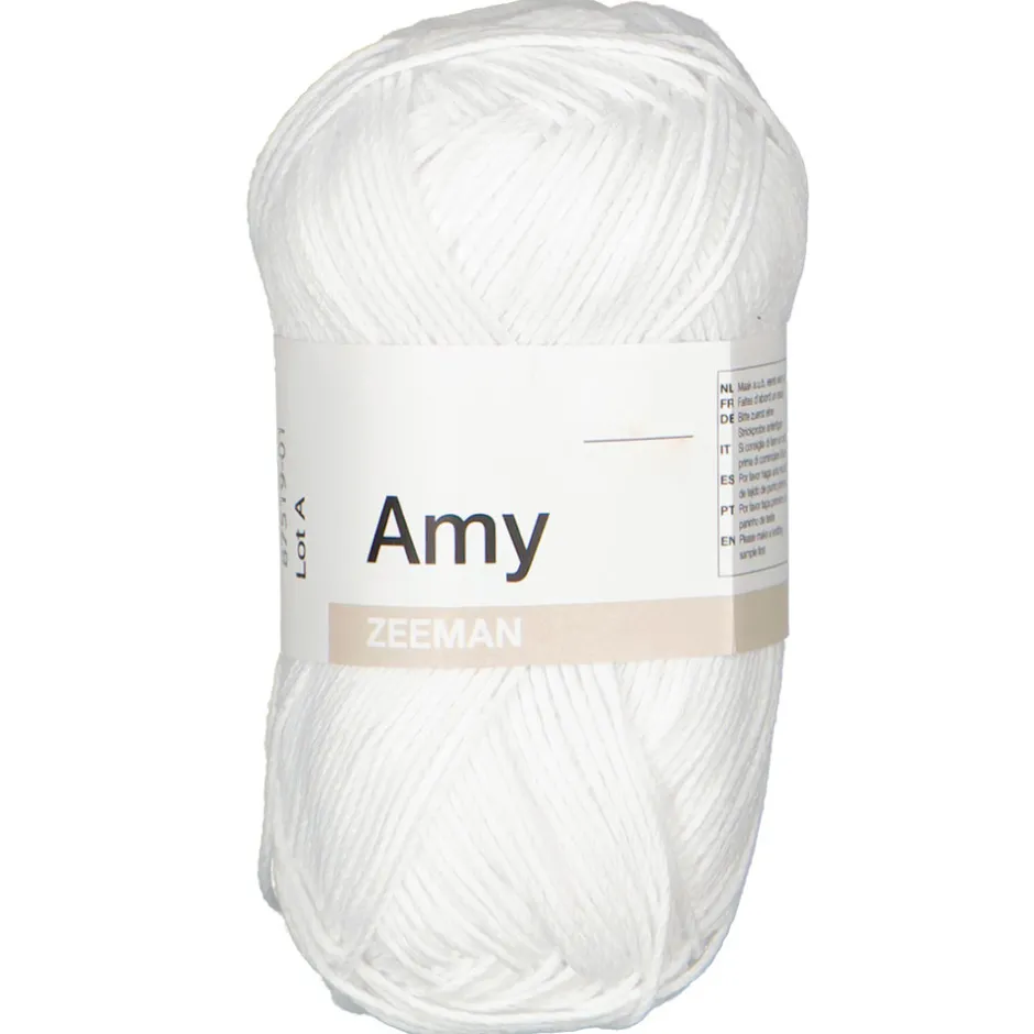 Zeeman Amy Haakgaren - Wit^ Hobby|Breigaren