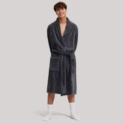 Zeeman Badjas - Grijs^Heren Badjassen|Basics
