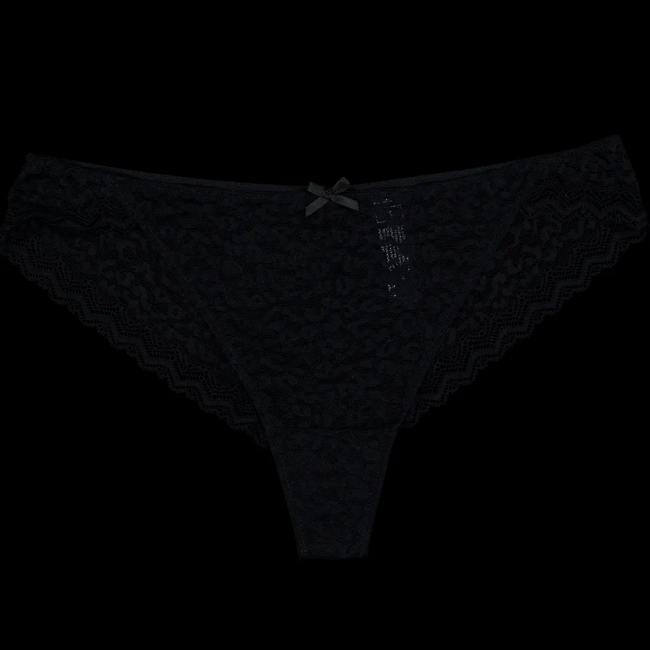 Zeeman Brazilian - Zwart^DAMES Slips