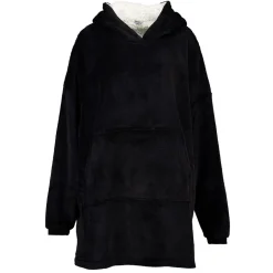 Zeeman Deken-hoodie - Zwart^ Woonaccessoires|Plaids & Dekens