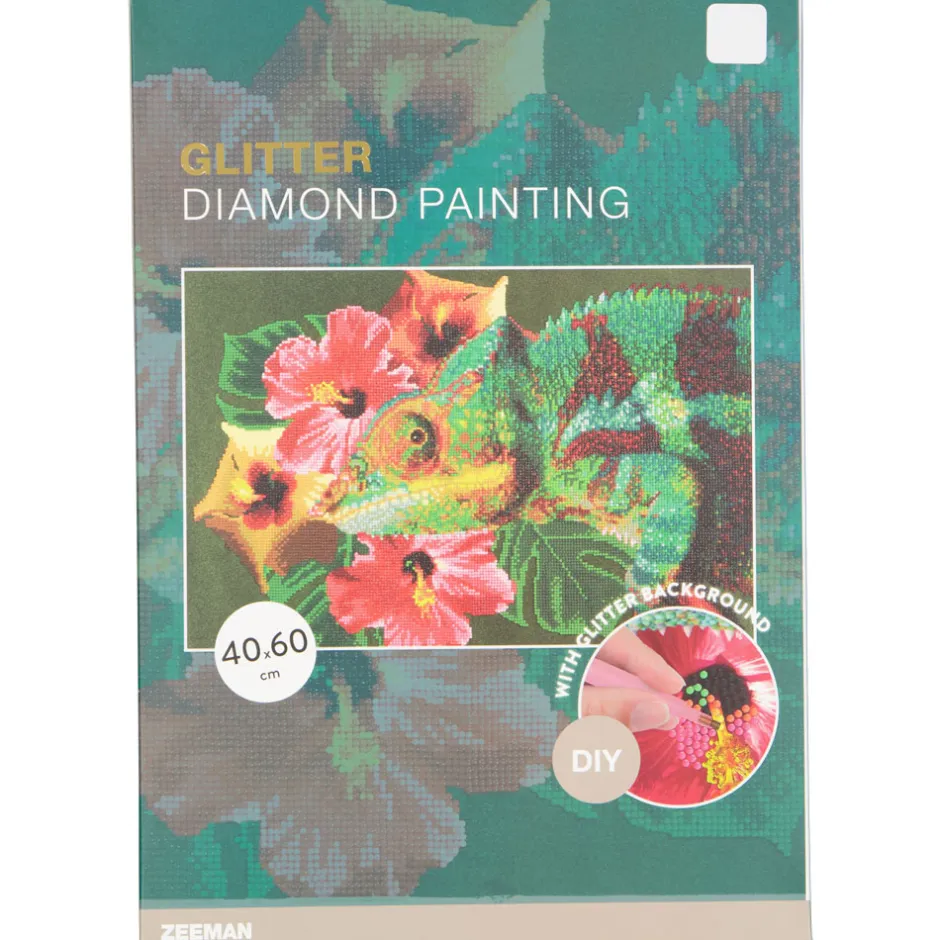 Zeeman Diamond painting - Groen^ Hobby