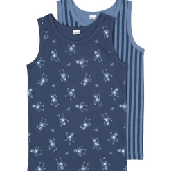 Zeeman Hemd - Blauw^ Ondergoed|Ondergoed