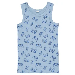 Zeeman Hemd - Blauw^ Ondergoed|Ondergoed
