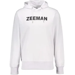 Zeeman Hoodie - Wit^Heren Truien & Vesten