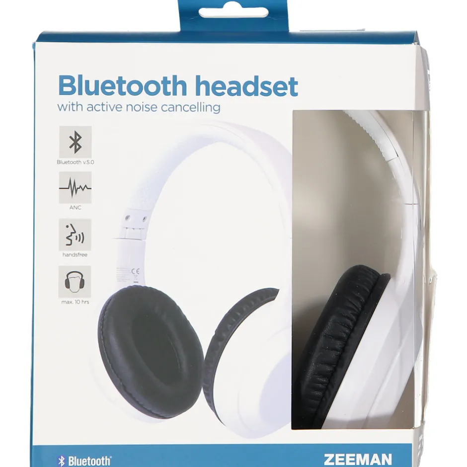 Zeeman Hoofdtelefoon - Wit^ Elektronica