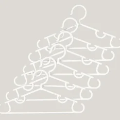 Zeeman Kledinghangers - Wit^ Woonaccessoires