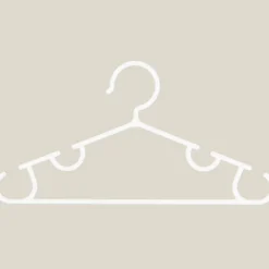 Zeeman Kledinghangers - Wit^ Woonaccessoires