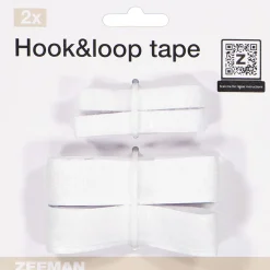 Zeeman Klittenband - Wit^ Hobby