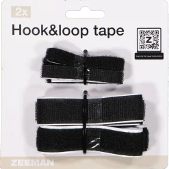 Zeeman Klittenband - Zwart^ Hobby