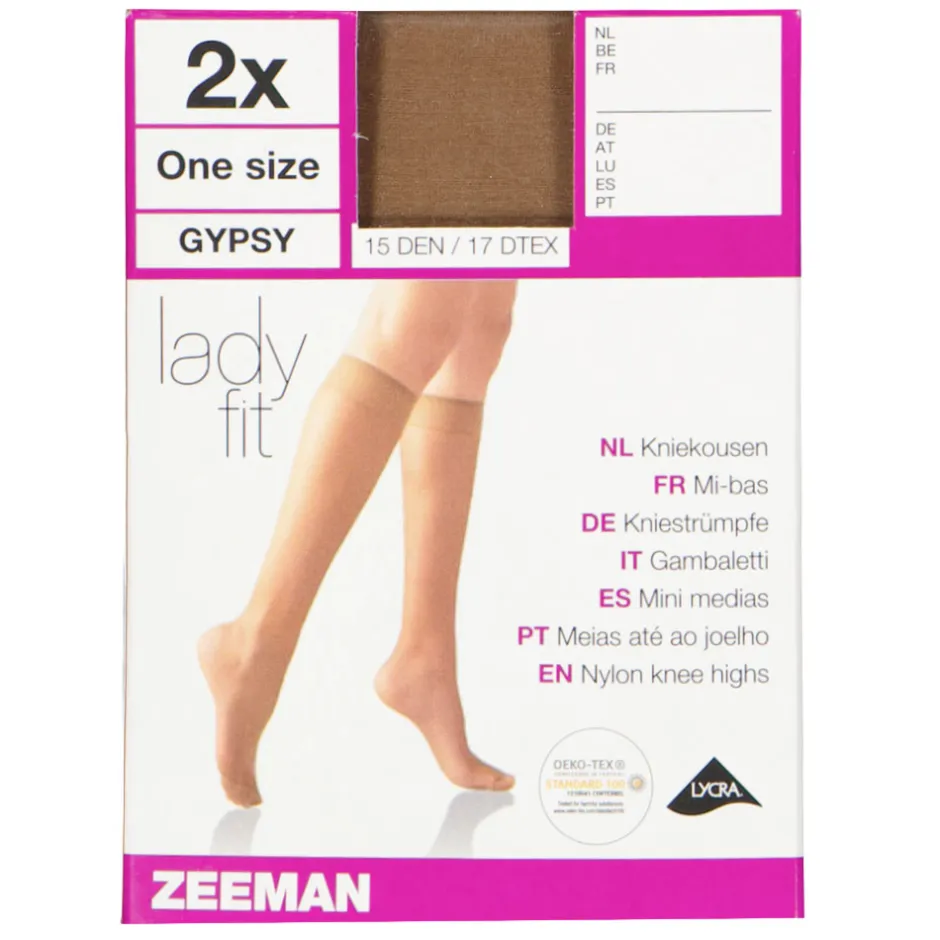 Zeeman Kniekousen - Bruin^DAMES Kniekousen