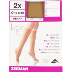 Zeeman Kniekousen - Bruin^DAMES Kniekousen