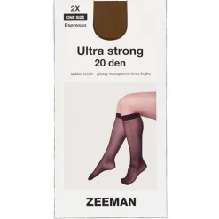 Zeeman Kniekousen - Bruin^DAMES Kniekousen