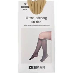 Zeeman Kniekousen - Wit^DAMES Kniekousen
