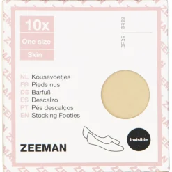 Zeeman Kousenvoetjes - Wit^DAMES Sokken