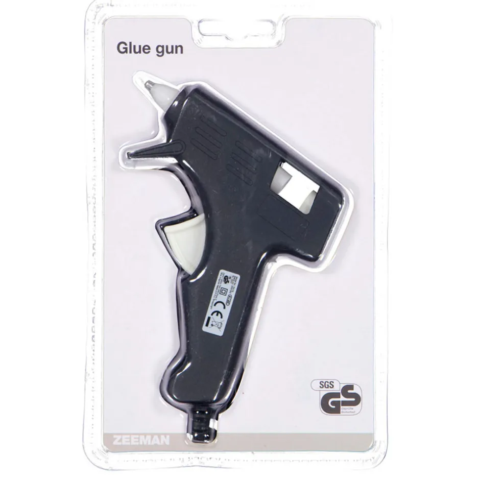 Zeeman Lijmpistool - Zwart^ Hobby