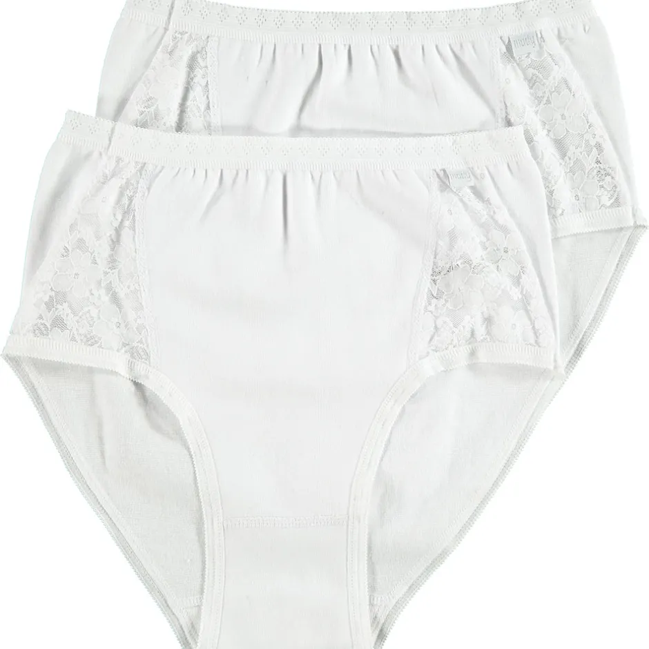Zeeman Mady Tailleslip - Wit^DAMES Slips|Slips