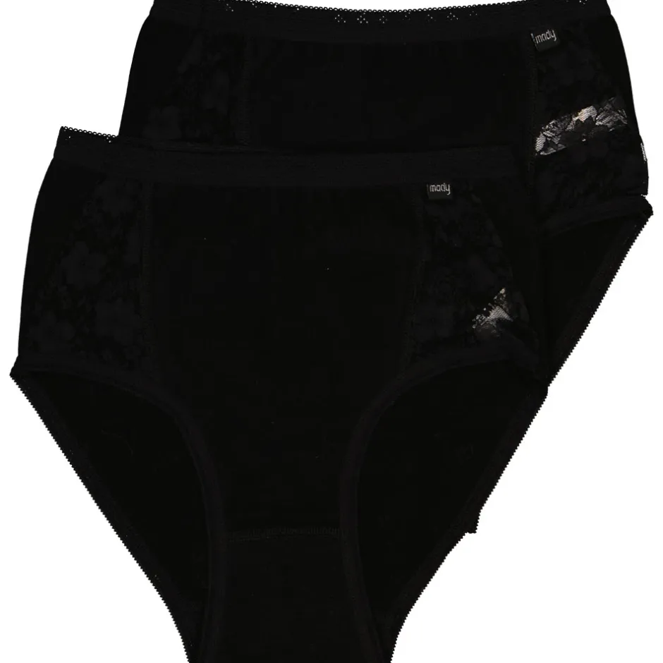 Zeeman Mady Tailleslip - Zwart^DAMES Slips|Slips