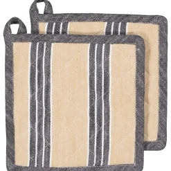 Zeeman Pannenlappen - Bruin^ Keukenbenodigheden|Ovenwanten En Pannenlappen