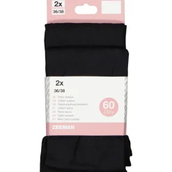 Zeeman Panty - Zwart^DAMES Panty's