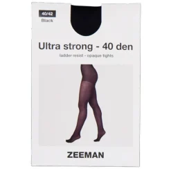 Zeeman Panty - Zwart^DAMES Panty's