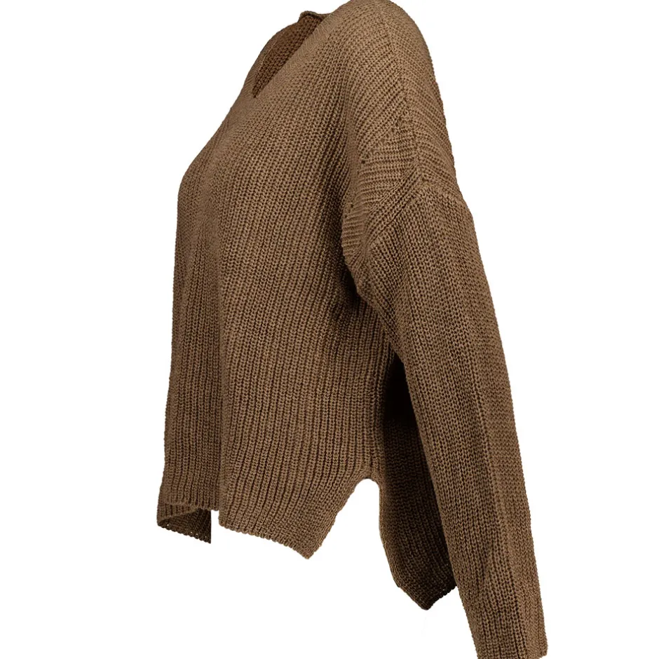 Zeeman Pulli - Bruin^DAMES Truien & Vesten|T-shirts & Tops