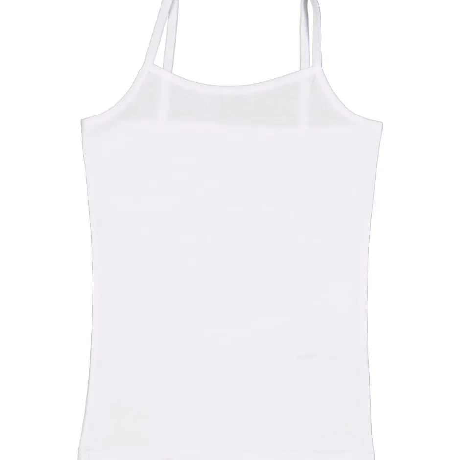 Zeeman Romy Singlet - Wit^ Ondergoed|T-shirts & Tops