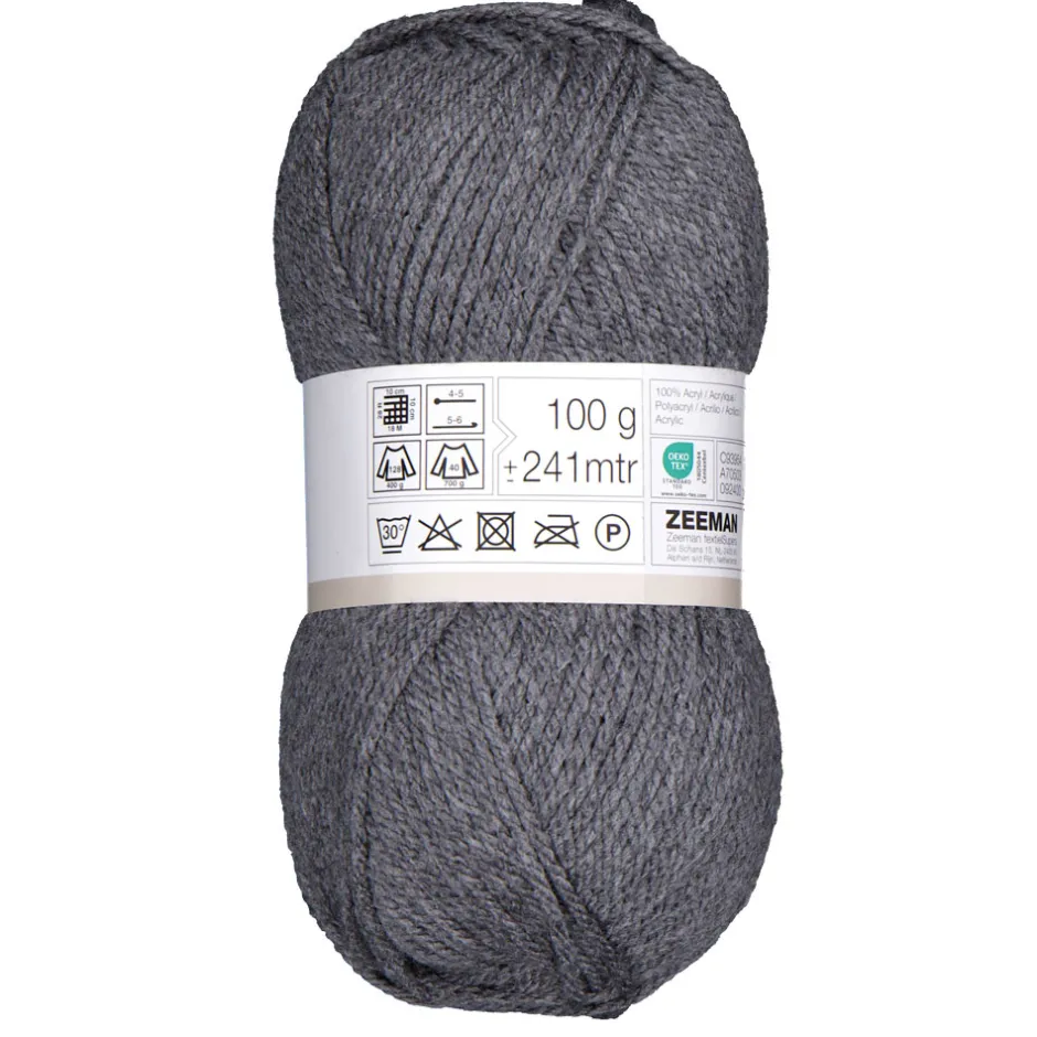 Zeeman Royal Breigaren - Grijs^ Hobby|Basics