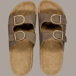 Zeeman Sandalen - Bruin^DAMES Schoenen