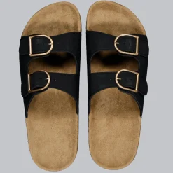 Zeeman Sandalen - Zwart^DAMES Schoenen
