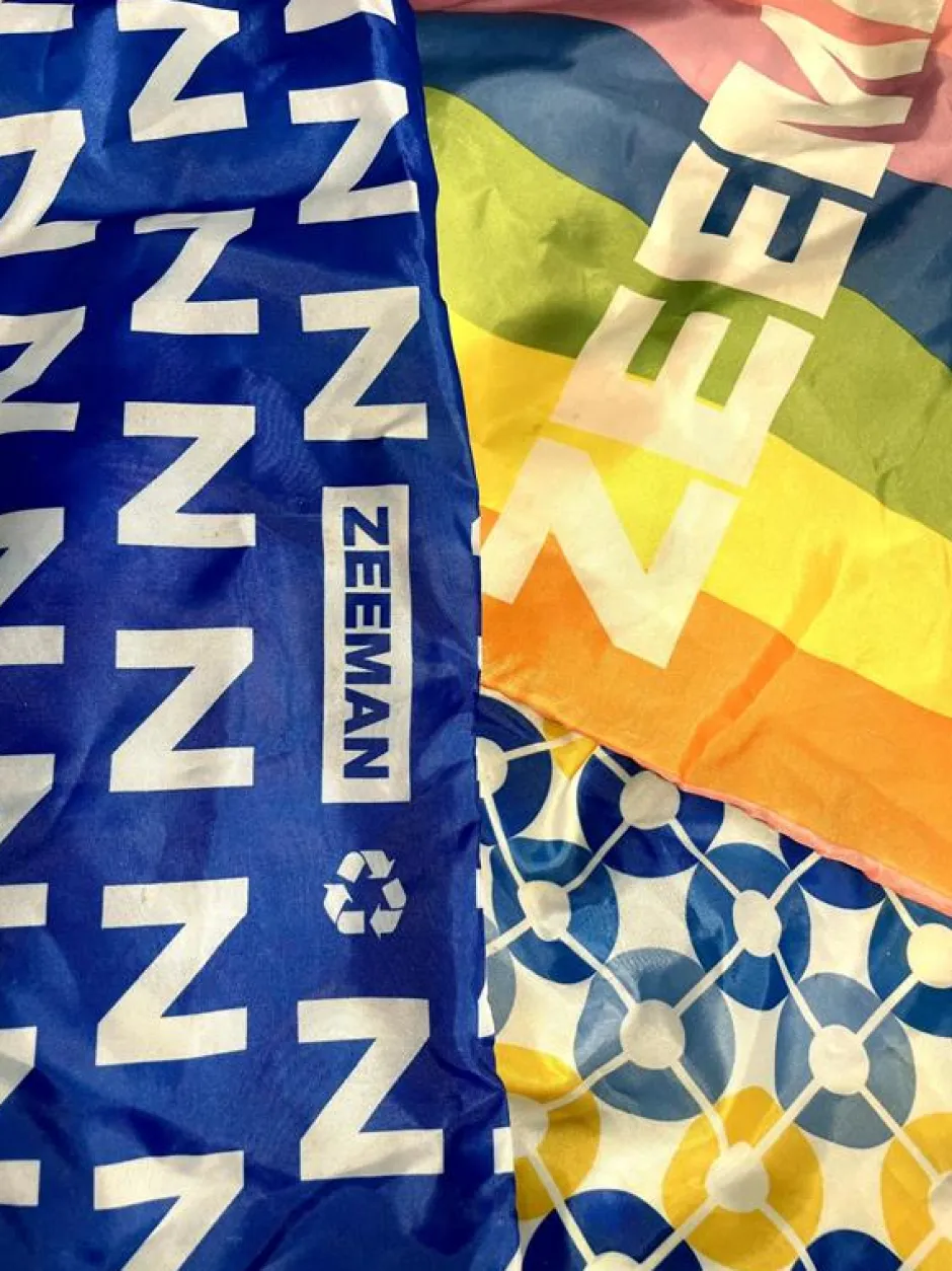 Zeeman Schoudertas - Blauw^Heren Tassen