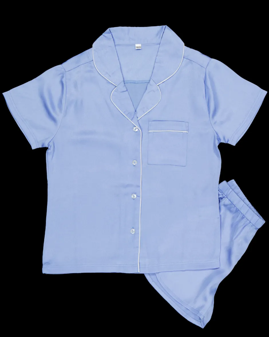 Zeeman Shortama - Blauw^ Pyjama's