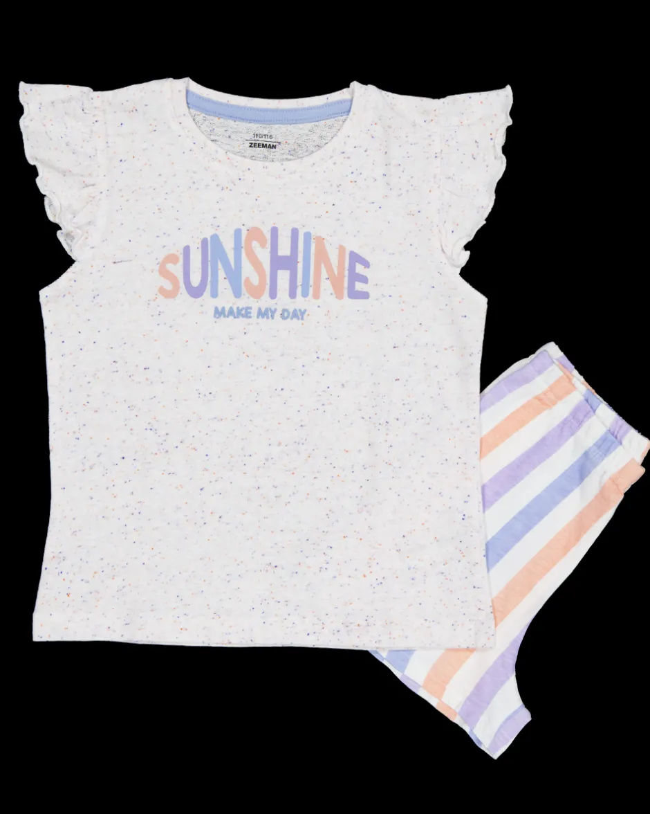 Zeeman Shortama - Grijs^ Pyjama's