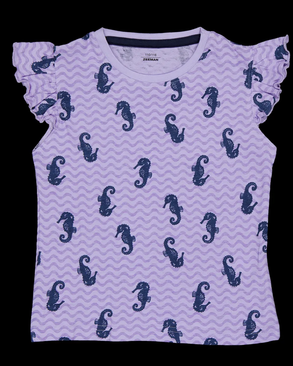 Zeeman Shortama - Paars^ Pyjama's