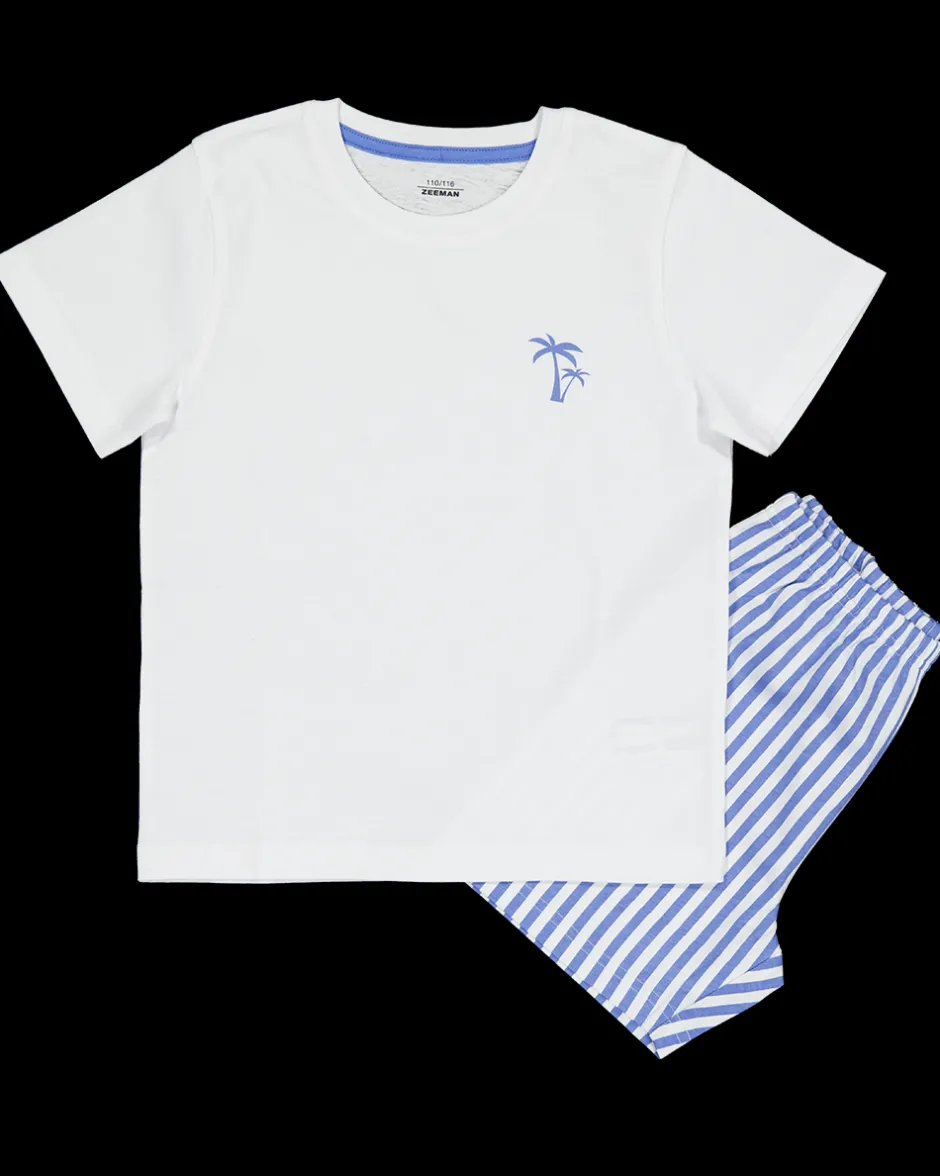 Zeeman Shortama - Wit^ Pyjama's