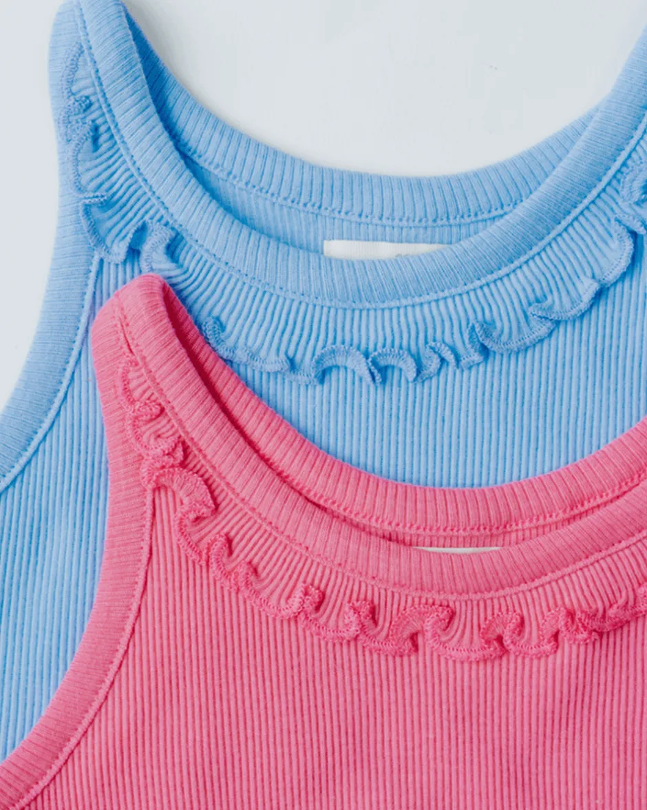 Zeeman Singlet - Blauw^ Shirts