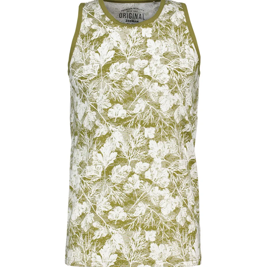 Zeeman Singlet - Groen^Heren Hemden