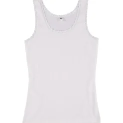 Zeeman Singlet - Wit^DAMES T-shirts & Tops
