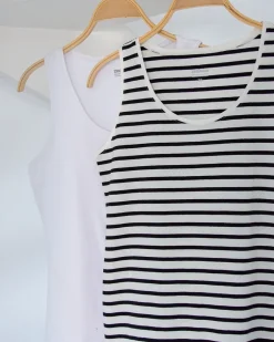Zeeman Singlet - Wit^DAMES T-shirts & Tops