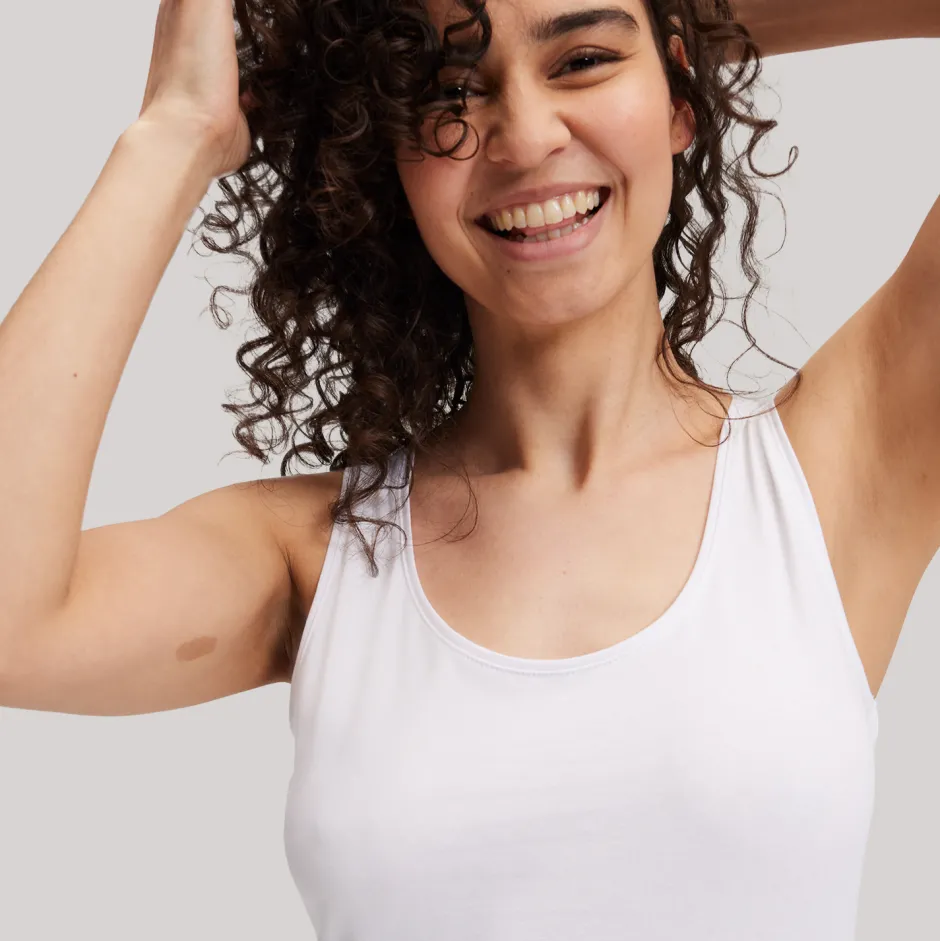 Zeeman Singlet - Wit^DAMES T-shirts & Tops|Basics