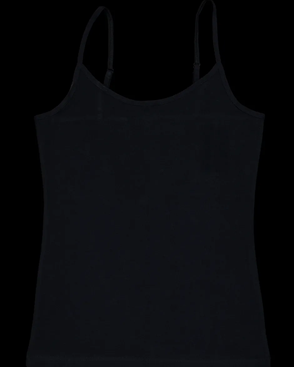 Zeeman Singlet - Zwart^DAMES T-shirts & Tops|Basics