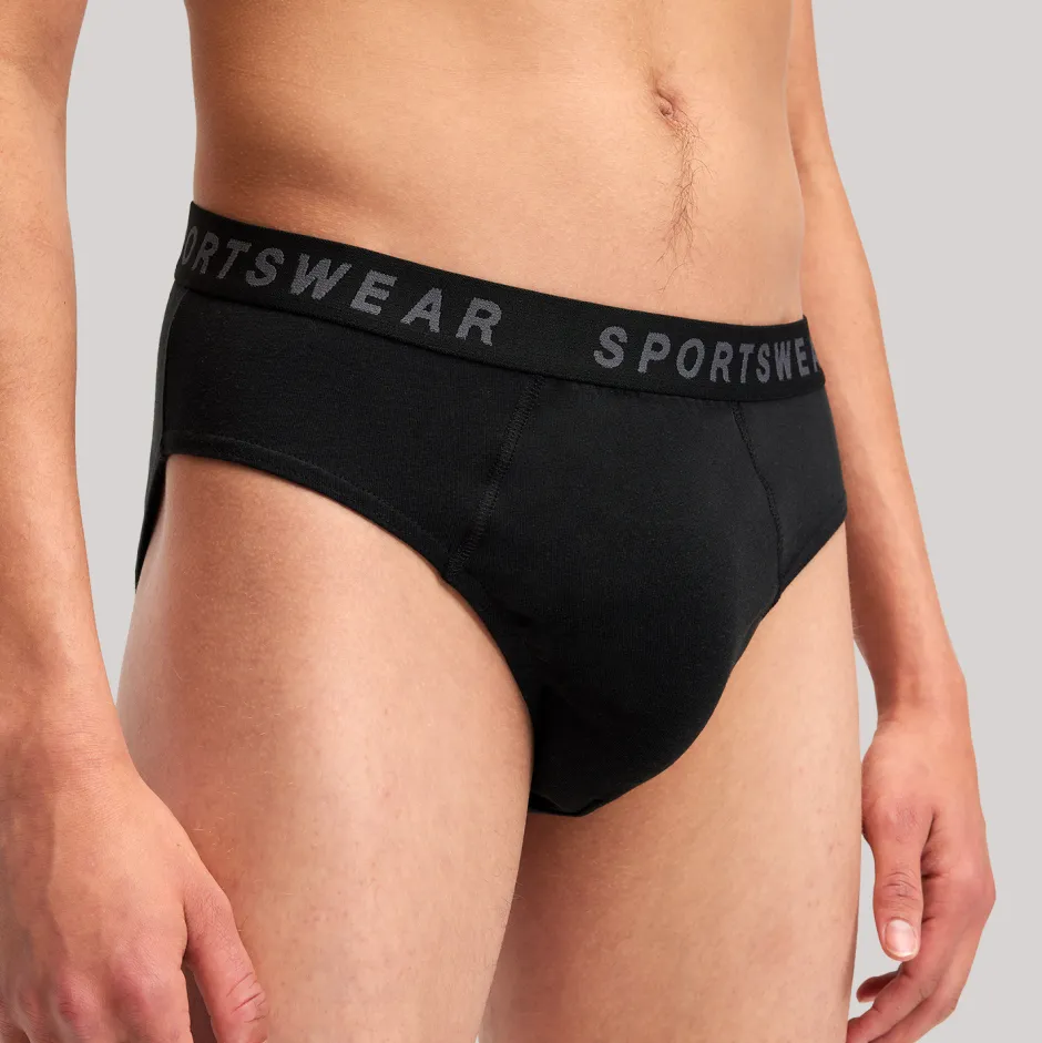 Zeeman Slip - Zwart^Heren Slips|Basics
