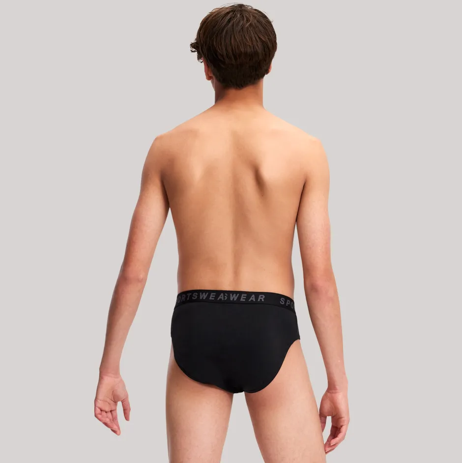 Zeeman Slip - Zwart^Heren Slips|Basics