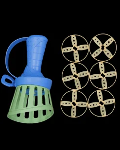 Zeeman Speelgoed vangspel - Blauw^ Buitenspeelgoed|Kinderpuzzels & Kinderspellen