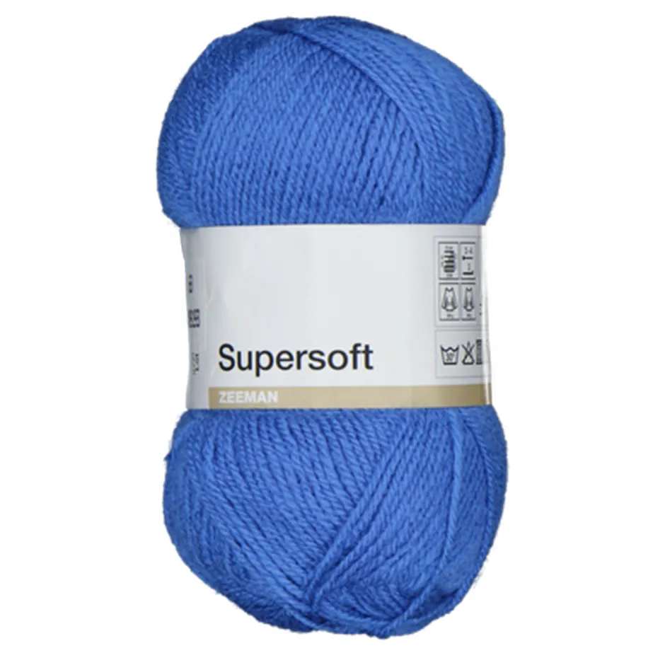 Zeeman Super soft Breigaren - Blauw^ Breigaren|Hobby