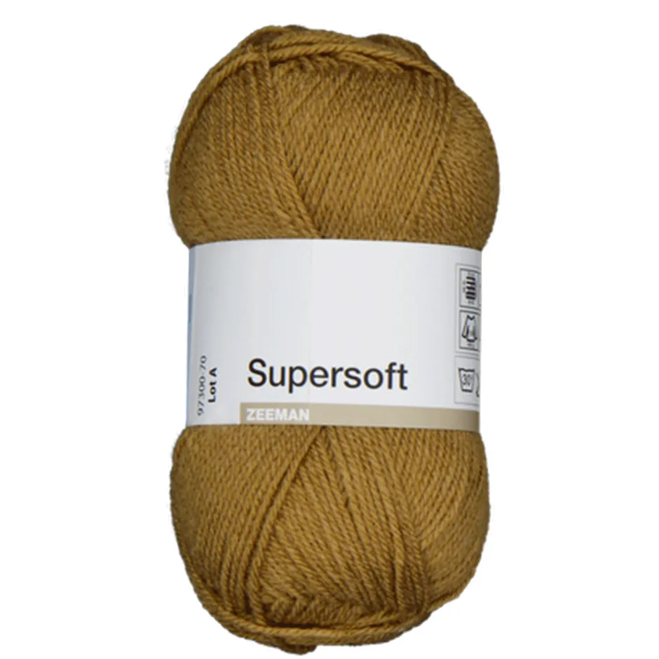 Zeeman Super soft Breigaren - Bruin^ Hobby|Breigaren