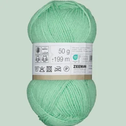 Zeeman Super soft Breigaren - Groen^ Hobby|Breigaren