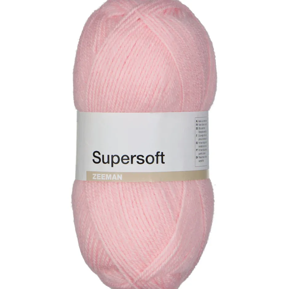 Zeeman Super soft Breigaren - Roze^ Hobby|Breigaren