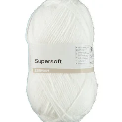 Zeeman Super soft Breigaren - Wit^ Hobby|Breigaren