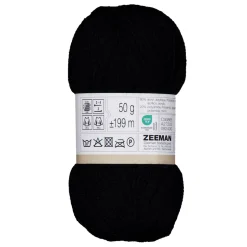Zeeman Super soft Breigaren - Zwart^ Hobby|Breigaren