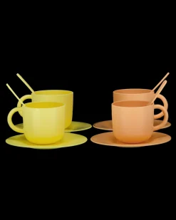 Zeeman Theeservies - Geel^ Keukenbenodigheden